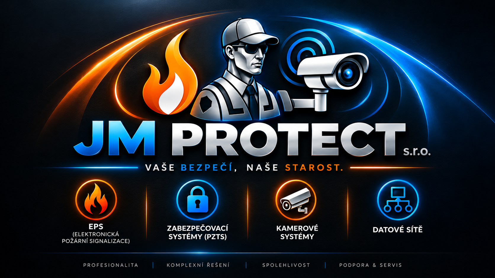 JM PROTECT – zabezpečovací a slaboproudé systémy